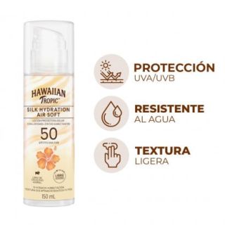 Protector Solar Hawaiian Tropic® Silk Hydration Airsoft F50+