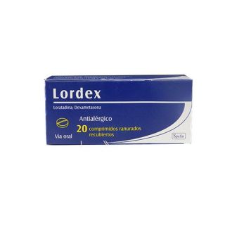 Lordex® x 20 Comprimidos | Antialérgico