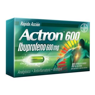 Actron Capsulas Blandas (600 mg) 10 Unidades