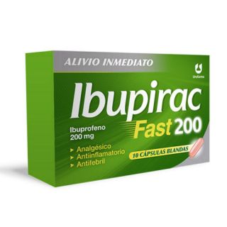 Ibupirac® Fast 200 Mg x 10 Comp - Alivio Inmediato