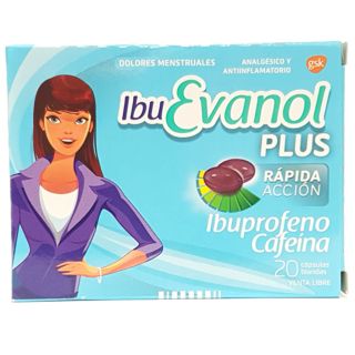 Ibuevanol® Rápida Acción x 20 cápsulas blandas