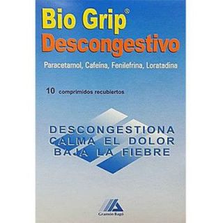 Bio Grip Descongestivo Comprimidos 10 Unidades