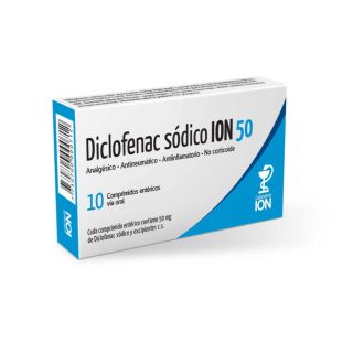 Diclofenac Ion® 50 Mg x 10 Comprimidos