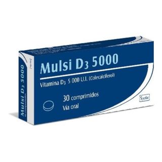 Mulsi® D3 5000 x 30 Comp - Vitamina D3
