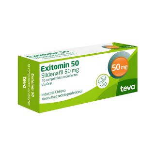 Exitomin® 50 Mg x 10 Comprimidos