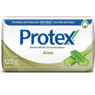 Jabón Antibacterial Protex Aloe Vera 125 g