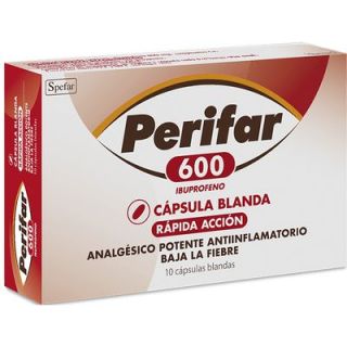 Perifar (600 mg) Cápsulas Blandas 10 Unidades