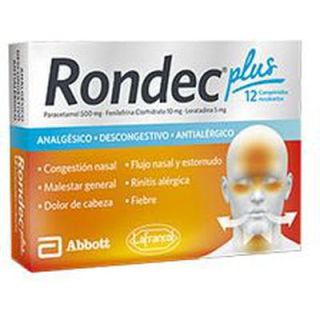 Rondec Plus Comprimidos 12 Unidades
