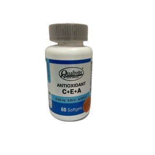 Antioxidantes C + E + A Qualivits 60 Cápsulas