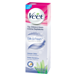 Crema Depilatoria Veet Corporal Piel Sensible 100 ml