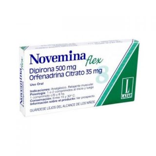 NOVEMINA FLEX CAJA 8 COMP 12 BLISTER