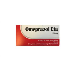 Omeprazol Efa (20 mg) Cápsulas 30 Unidades