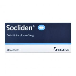 Socliden® 5mg X 20 Cápsulas (oxibutinina)