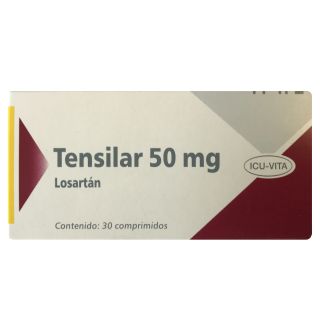 Tensilar 50 mg 30 Comprimidos