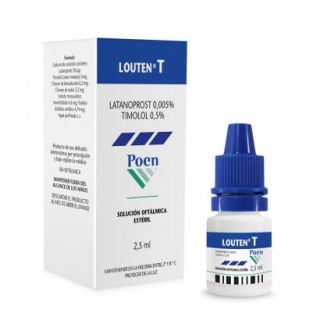 Louten-T Poen Solución Oftálmica Gotas 2.5 ml