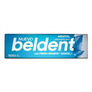 Chicle Beldent Mentol 10 g