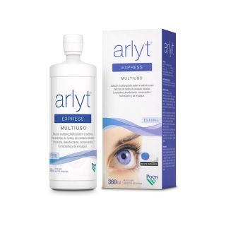 Limpiador Para Lentes De Contacto Arlyt Express 360 Ml