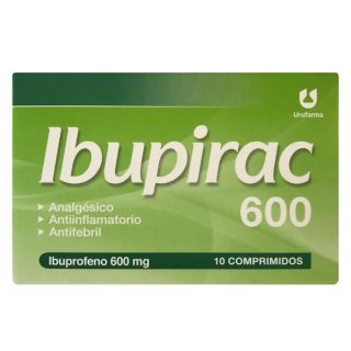 Ibupirac Urufarma 600 mg 10 Unidades