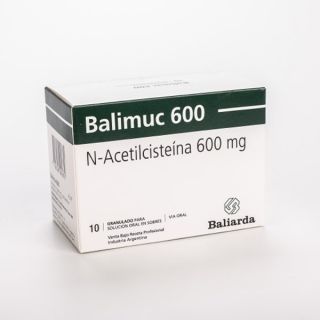 Balimuc® 600mg X 10 Sobres (N-Acetilcisteína)