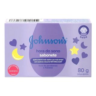 Jabón En Barra Dulces Sueños Johnson's Baby X80g