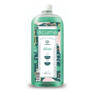 Jabón Líquido Ecume Luxo Aloe Repuesto 980 Ml Higiene Manos