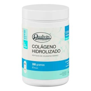 Colágeno Hidrolizado Qualivits en Polvo 300g Libre de