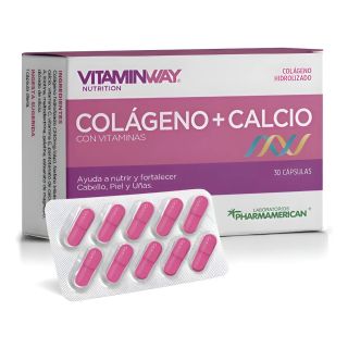 Colágeno hidrolizado más calcio por todo natural