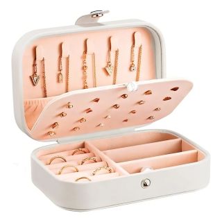 Joyero Alhajero Organizador Joyas Anillos Pulseras Estuche