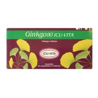 GINKGO 80 MG FUERTE 30 COMP