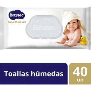 BABYSEC SUP PREMIUM TOALLAS HUMEDAS 40