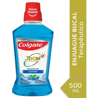 Enjuague Bucal Total 12Horas Clean Mint 500ml Colgate