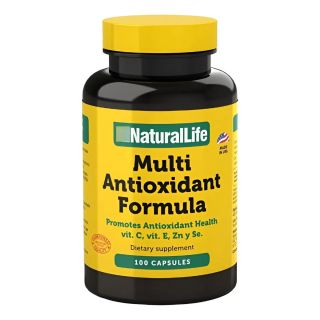 Suplemento Antioxidante Natural Life 100 Cápsulas Sin