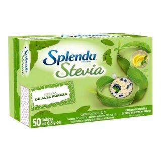 Splenda Stevia Polvo Sobres [50 Sob