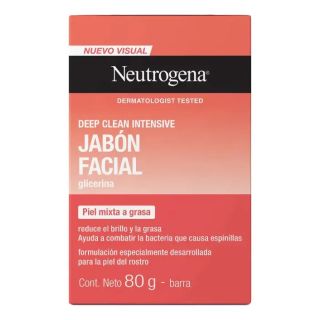 NEUTROGENA JABON DEEP CLEAN CUT/NORM/GRASO/80 GR