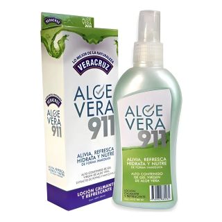 VERACRUZ ALOE VERA 911 LOCION PARA EMERGENCIAS