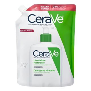 Recarga Loción Cerave Limpiadora E Hidratante 473 Ml CeraVe