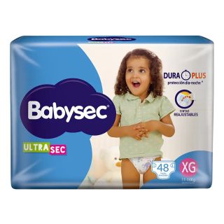 BABYSEC ULTRA XG 48 PAÑALES