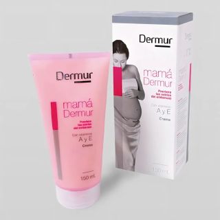 Crema Antiestrías para Embarazo Dermur Mamá de 150 mL,