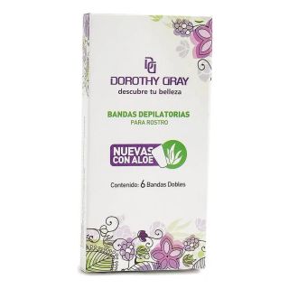 DOROTHY GRAY BANDAS DEPILATORIA ROSTRO P/N 6 U
