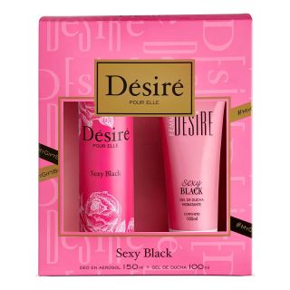 DESIRE SEXY BLACK PROMO AERO DEO+GEL DUCHA