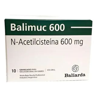 BALIMUC 600 MG X 4 GR 10 SOBRES