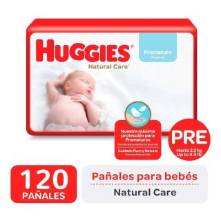 HUGGIES PAÑAL PRIMEROS 100 DIAS PREMATURO 30 U