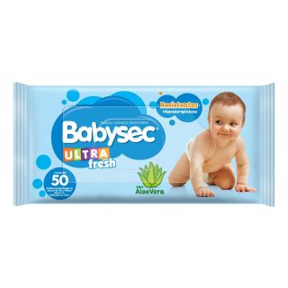 BABYSEC ULTRA TOALLAS HUMEDAS 50 UNID