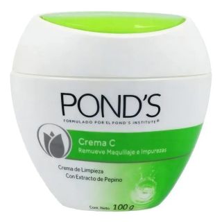 Crema Pond´s C De Limpieza Con Extracto De Pepino X 100 GR