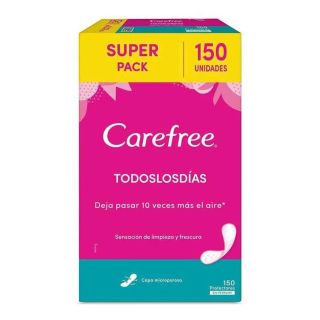 CAREFREE TODOS LOS DIAS S/PERF 150 UNID
