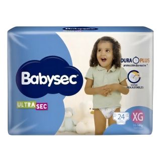 BABYSEC ULTRA HIPER XG 24 PAÑALE
