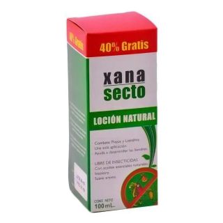 XANASECTO LOCION NATURAL MEDIO 100 40% GRATIS