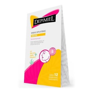 DEPIMIEL BANDAS DEP FACIAL 12 UNID