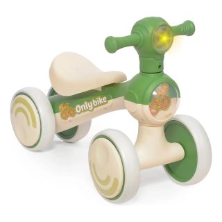 Balance Bicicleta 4 Ruedas Sin Pedal Sonido y Luz Solo Bike
