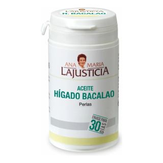 Aceite Hígado Bacalao Ana María Lajusticia 90 Cápsulas